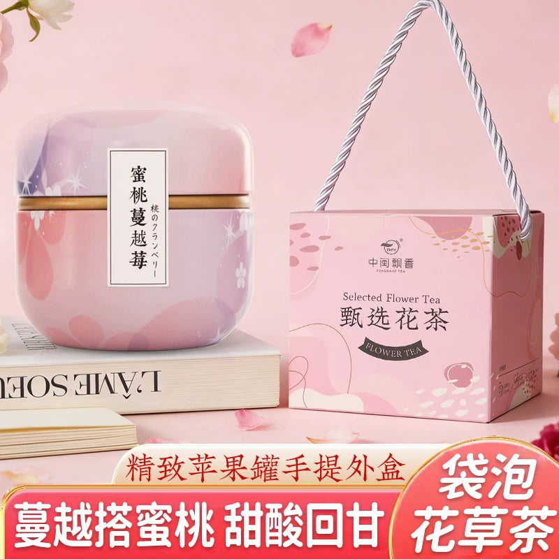 AuraKin Peach & Oolong Tea Bags - F1011