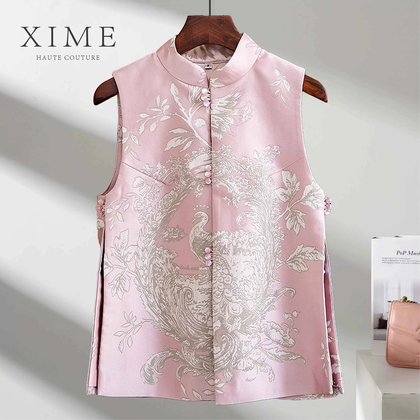 Guofeng series new Chinese vest women's spring 2026 new Guofeng women's vest