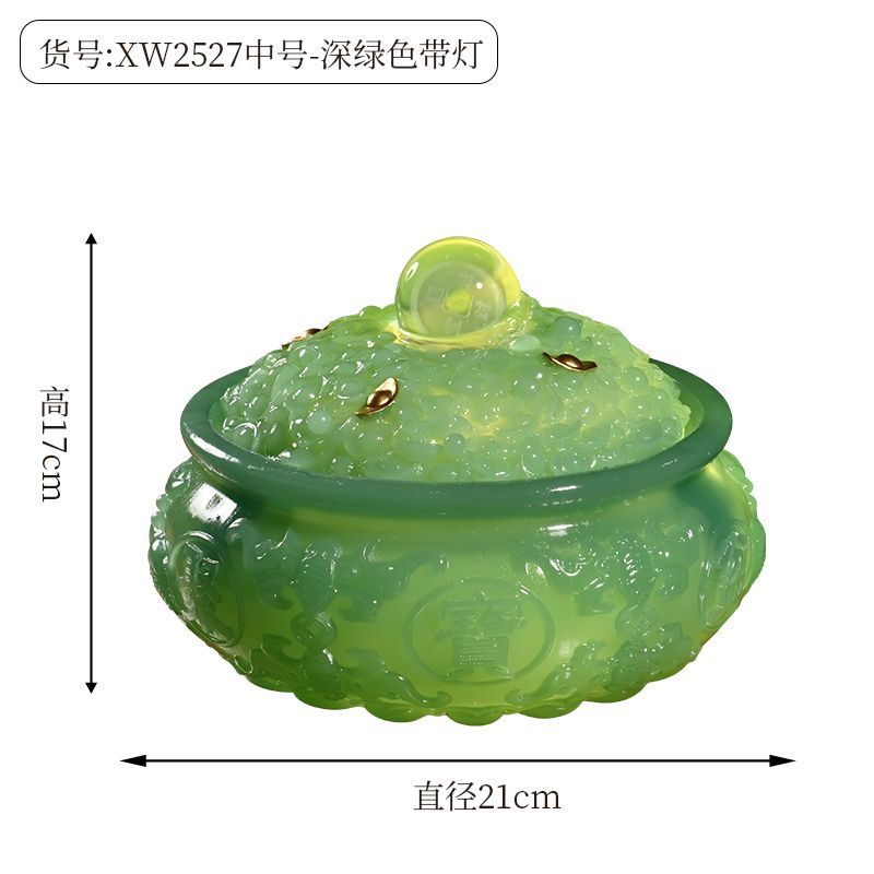 Cornucopia flowing water ornament circulating water lucky feng shui wheel living room office feng shui ball desktop decoration housewarming gift Lucky Gallery