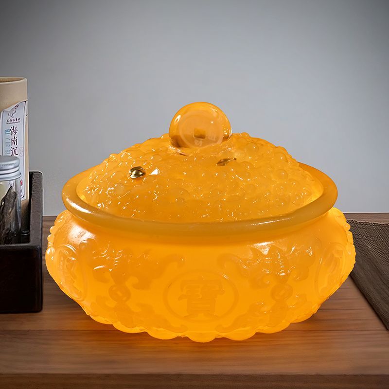 Cornucopia flowing water ornament circulating water lucky feng shui wheel living room office feng shui ball desktop decoration housewarming gift Lucky Gallery