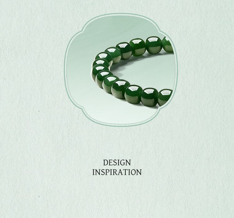 AuraKin Jade Bracelet Women's Jade Hetian Jasper Bracelet Genuine Girlfriend Birthday Gift Box - AuraKin