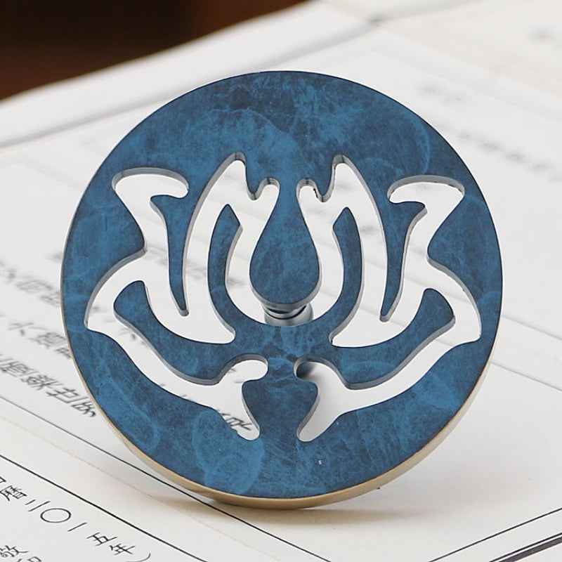 AuraKin burnt blue lotus Chinese classical incense tool set