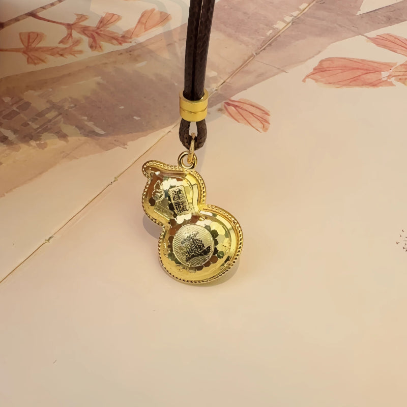 AuraKin Gourd Silver Necklace