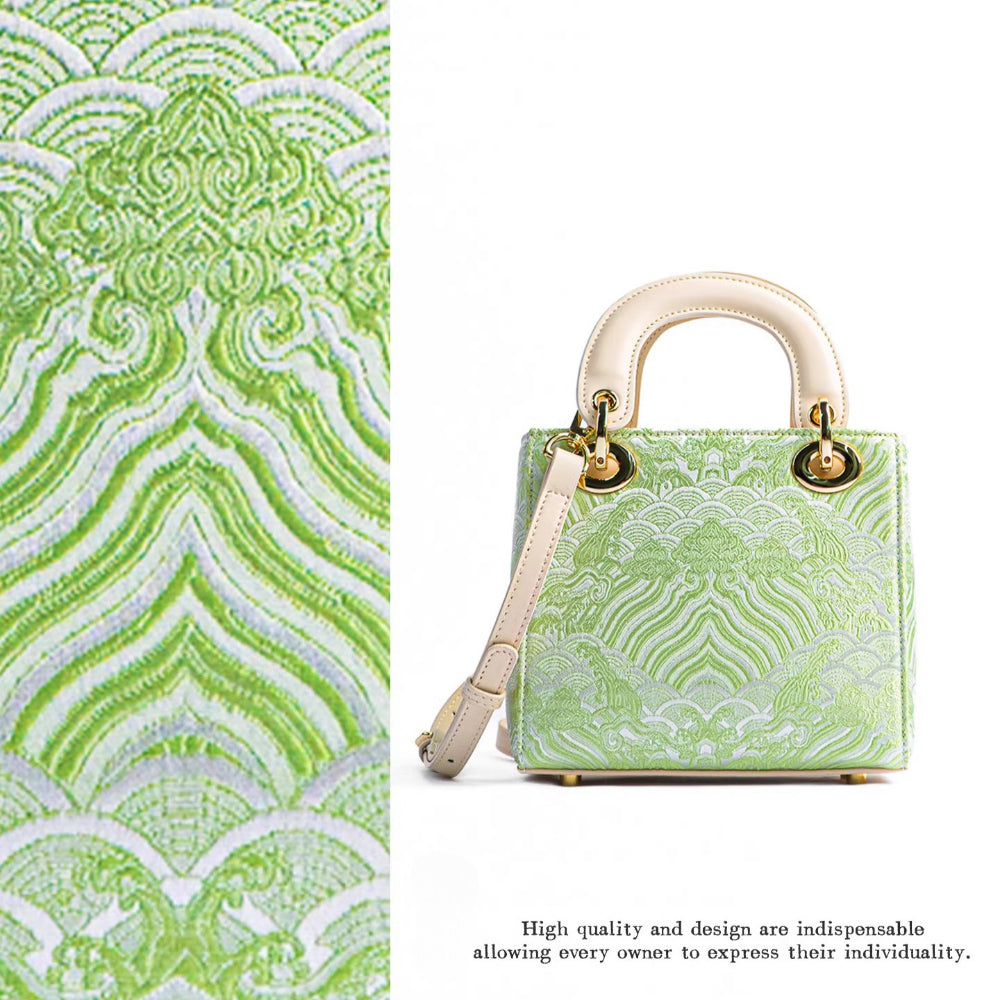 Intangible Cultural Heritage Song Jin Bag Mulberry Silk Shu Jin Bag New Chinese Style Premium Sense One Shoulder Crossbody Princess Diana Bag - AuraKin