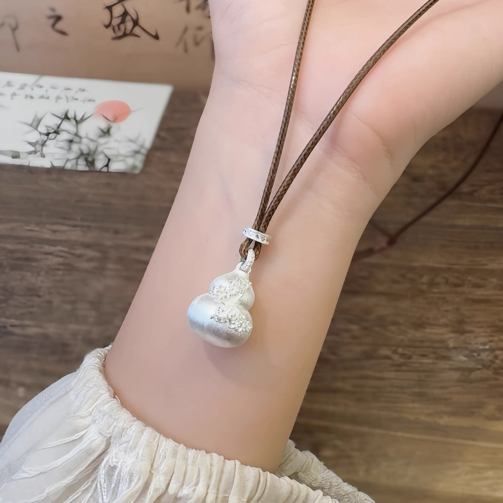AuraKin Butterfly Gourd Necklace