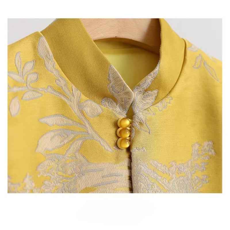 Guofeng series new Chinese vest women's spring 2026 new Guofeng women's vest