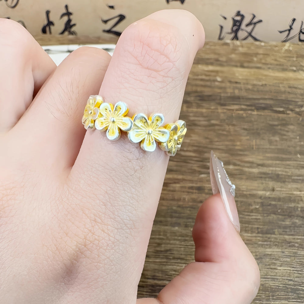 AuraKin Silver Ring Pure Painted