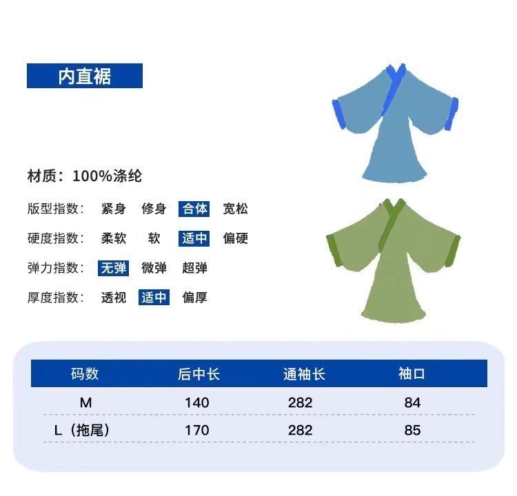 Tu Qiqi's same style [Dugu Garo] 2025 middle  original beauty picture series popular Warring States robe autumn and winter Hanfu - AuraKin