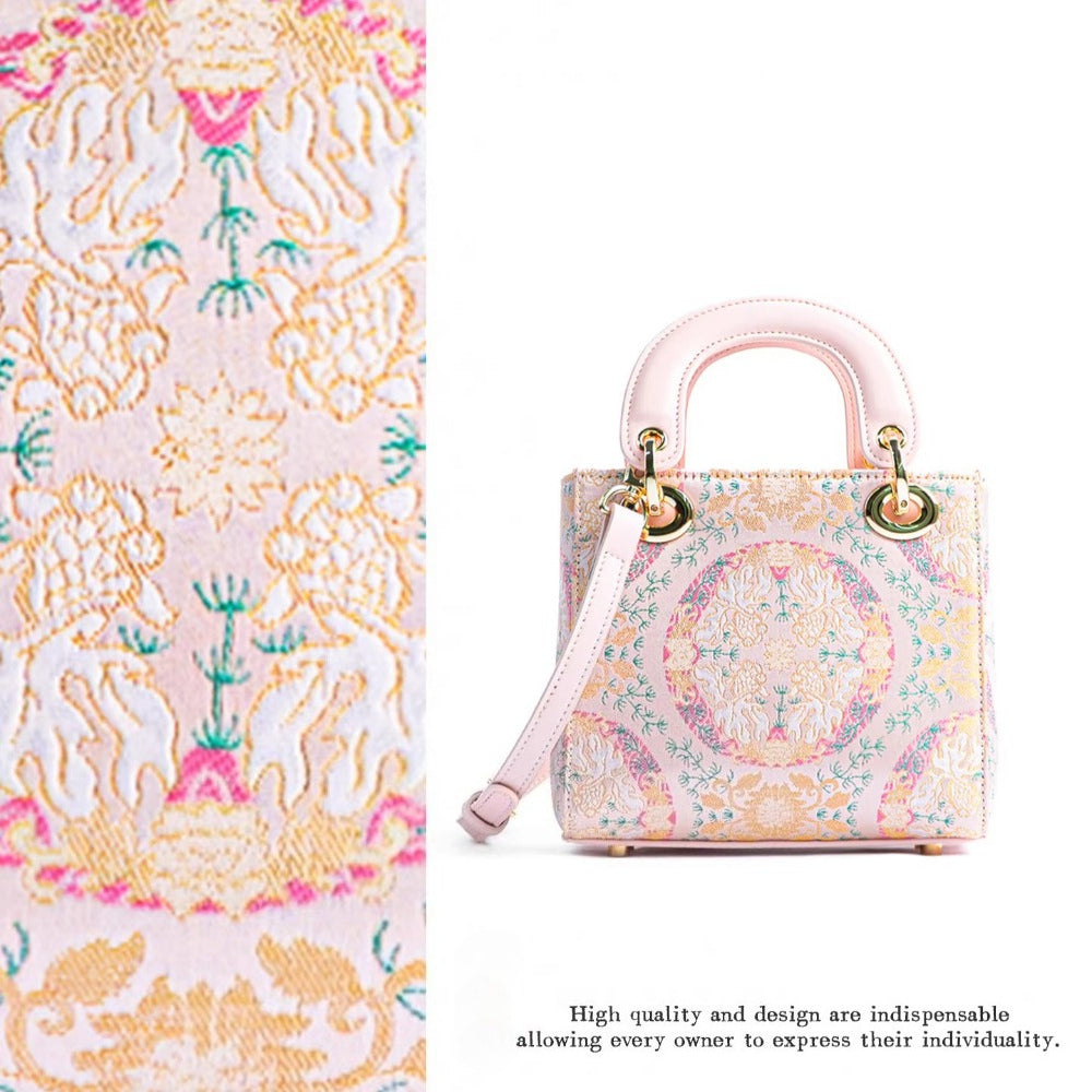 Intangible Cultural Heritage Song Jin Bag Mulberry Silk Shu Jin Bag New Chinese Style Premium Sense One Shoulder Crossbody Princess Diana Bag - AuraKin