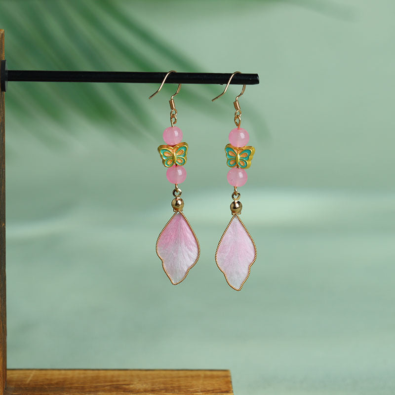 AuraKin $19.99 Velvet Flower Earrings Gift