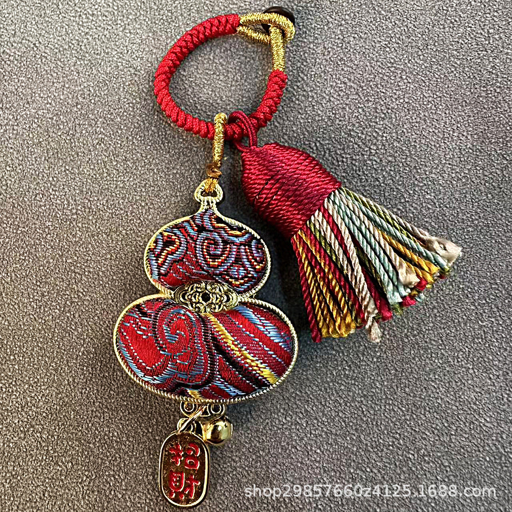AuraKin double-sided Song Jin gourd keychain and bag charm