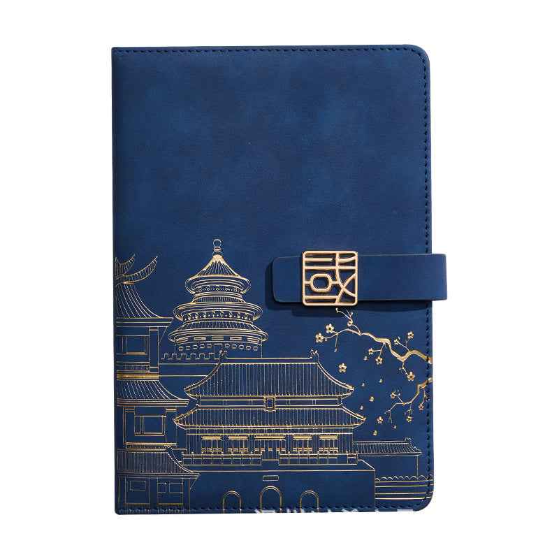 Chinese style A5 Guochao notebook custom-made high-end suit notepad Forbidden City merchandise souvenir plus logo