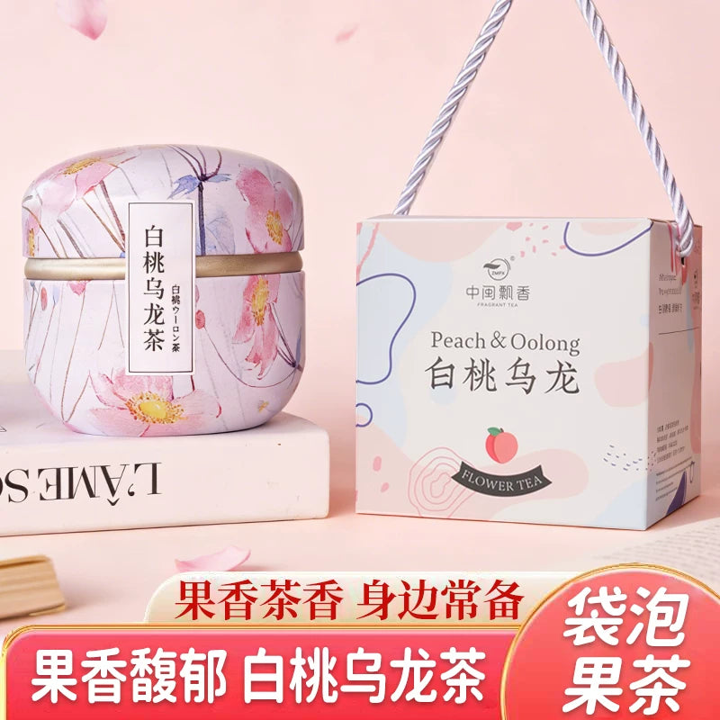 AuraKin Peach & Oolong Tea Bags - F1011