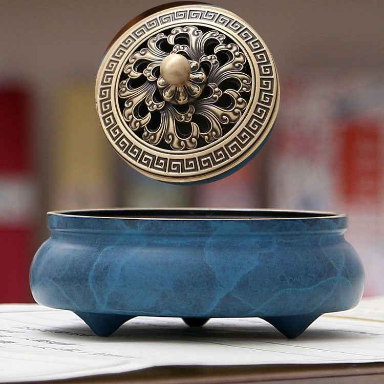 AuraKin burnt blue lotus Chinese classical incense tool set