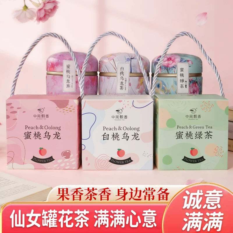 AuraKin Peach & Oolong Tea Bags - F1011