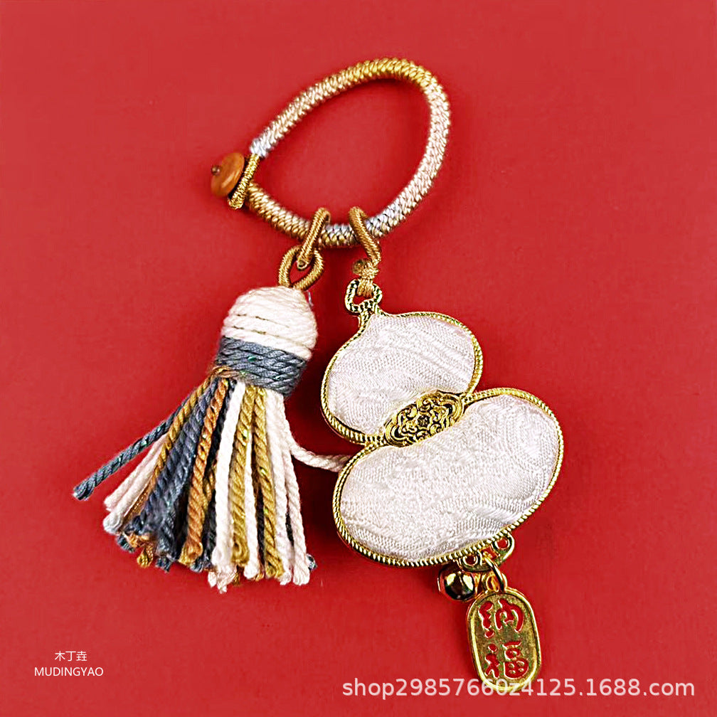 AuraKin double-sided Song Jin gourd keychain and bag charm