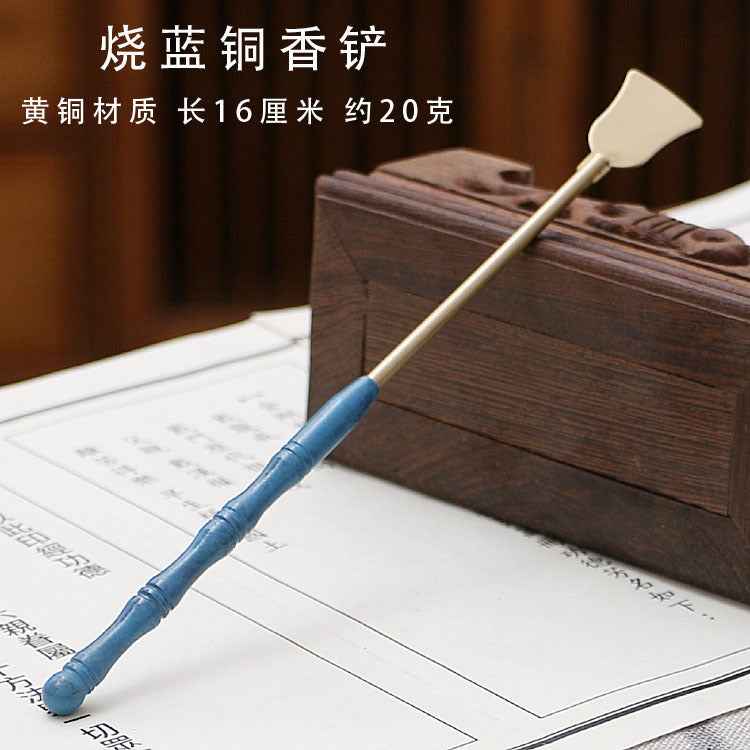 AuraKin burnt blue lotus Chinese classical incense tool set