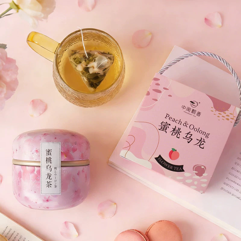 AuraKin Peach & Oolong Tea Bags - F1011 - AuraKin Gift