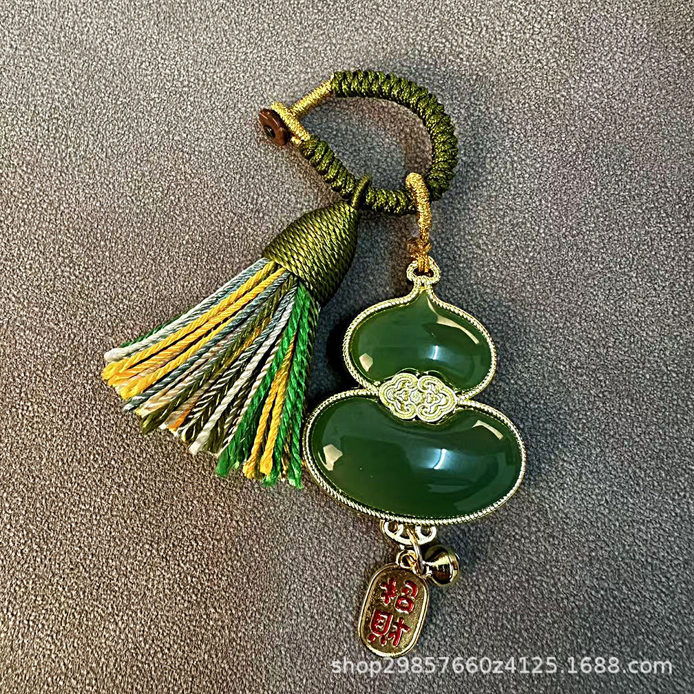 AuraKin double-sided Song Jin gourd keychain and bag charm