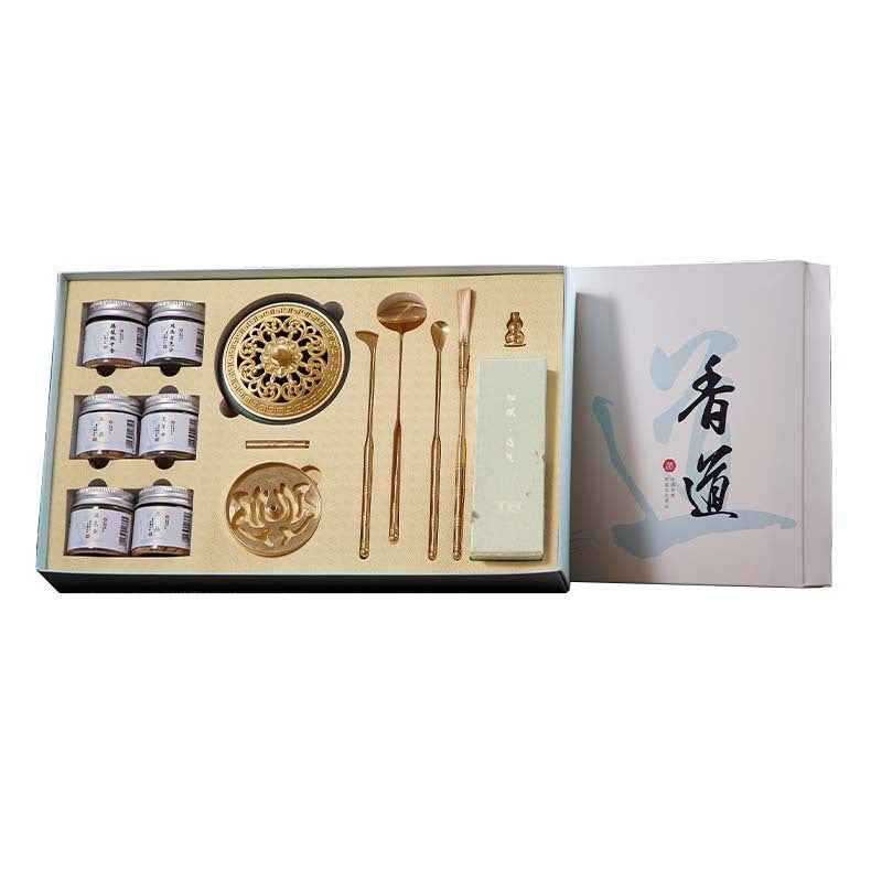 Introductory incense set wholesale gift box, incense seal tool, incense seal mold, incense companion gift for friends