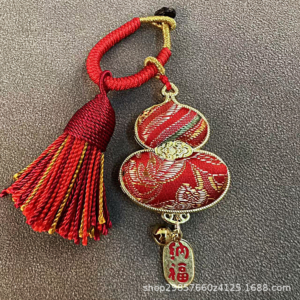 AuraKin double-sided Song Jin gourd keychain and bag charm