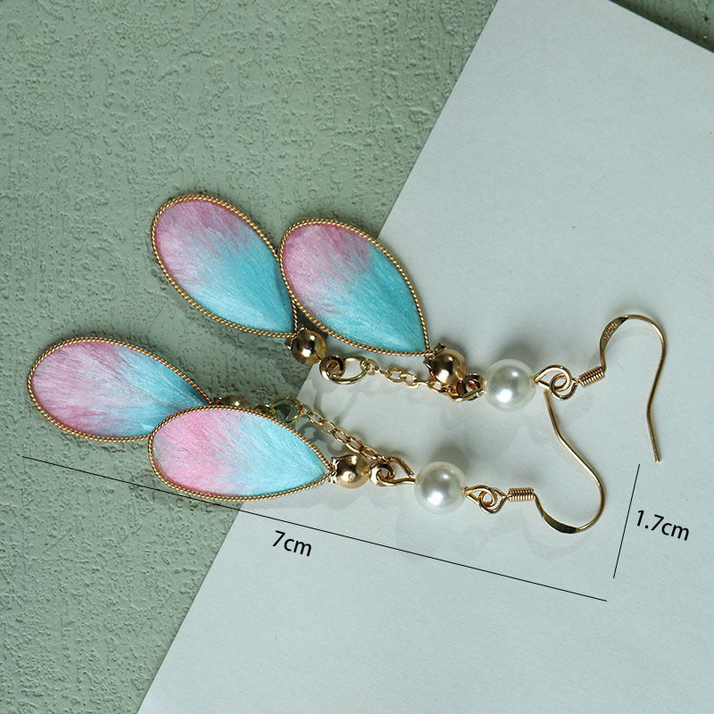 AuraKin $19.99 Velvet Flower Earrings Gift