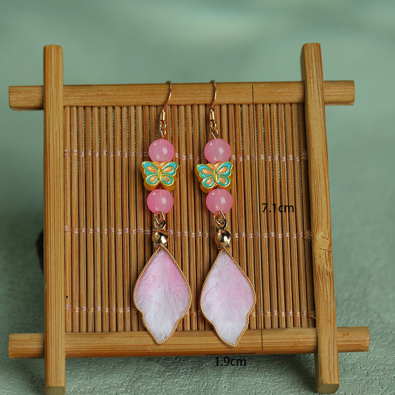 AuraKin $19.99 Velvet Flower Earrings Gift