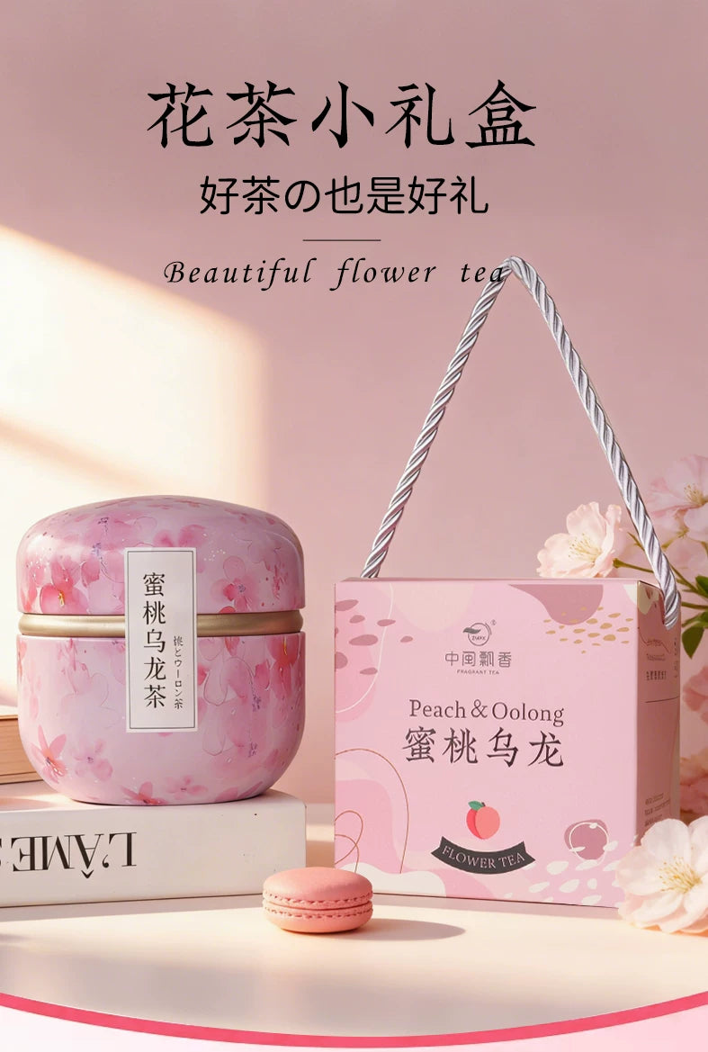 AuraKin Peach & Oolong Tea Bags - F1011