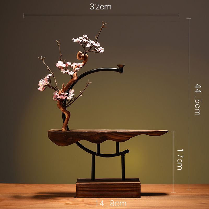 New Chinese style backflow incense burner aromatherapy creative personality Zen charm household living room entrance office home decoration Lucky Gallery
