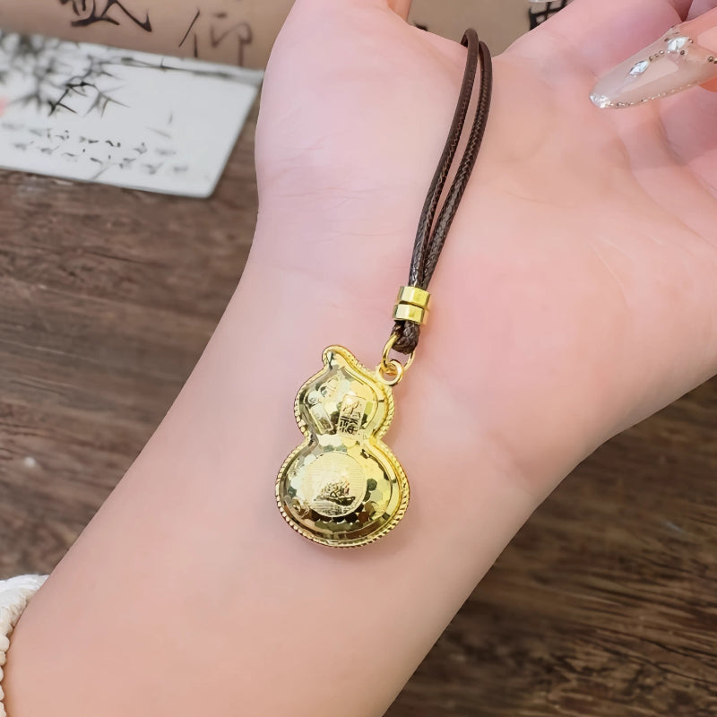 AuraKin Gourd Silver Necklace