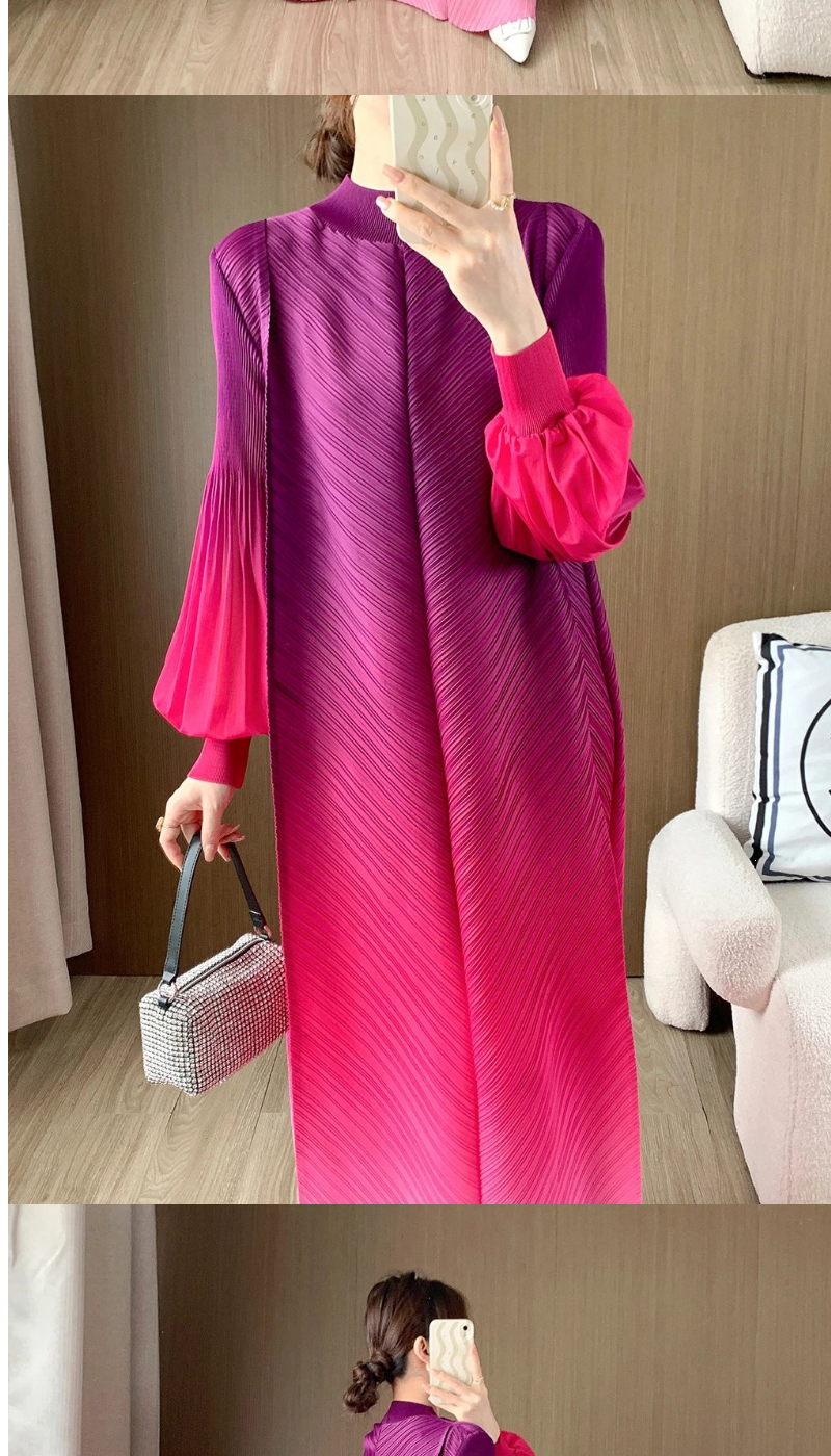 Foreign trade Middle East women's clothing Dubai robe dress Amazon explosion large size bud skirt high sense gradual change skirt - AuraKin