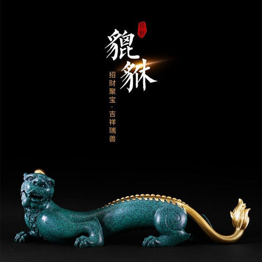 Pixiu lucky gathering wealth home living room office desk housewarming new home gift desktop decoration ornament Lucky Gallery