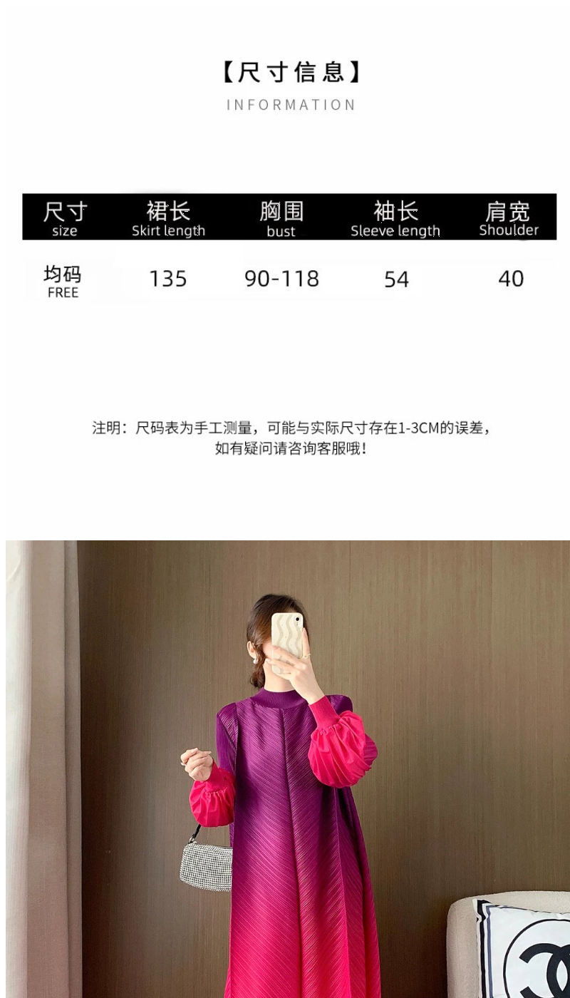 Foreign trade Middle East women's clothing Dubai robe dress Amazon explosion large size bud skirt high sense gradual change skirt - AuraKin