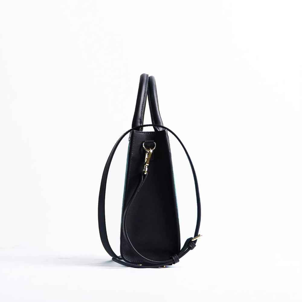 Jinsheng Flower Intangible Cultural Heritage Fragrant Cloud Yarn Bag Mulberry Silk New Chinese Style Premium Single Shoulder Portable Crossbody Music Bag