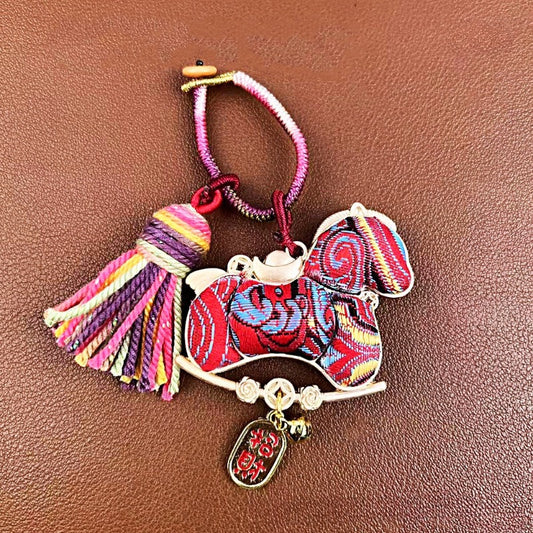 AuraKin double-sided Song Jin gourd keychain and bag charm