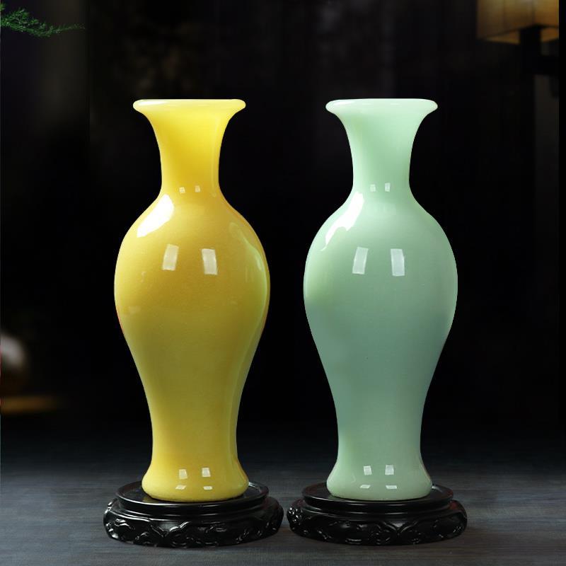 Jade gourd vase ornament Fulu lucky home feng shui decoration porch TV cabinet decoration housewarming gifts Lucky Gallery
